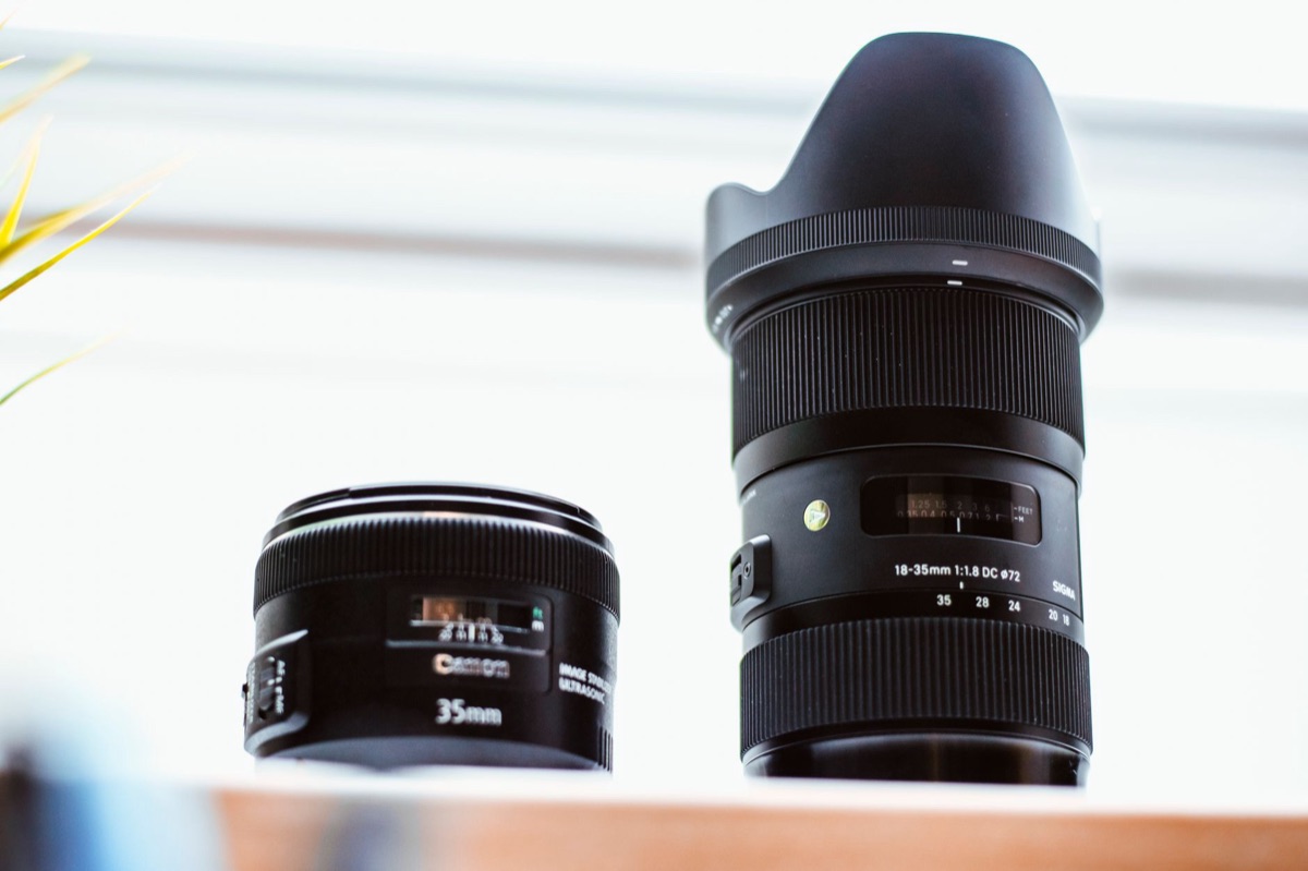 Un composant du système d'autofocus 35 mm SLR